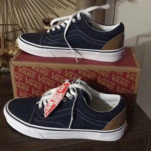 BRAND NEW VANS Old Skool Denim Classics